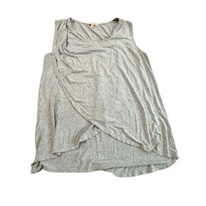 Gibson Latimer top comfy cotton Medium light gray